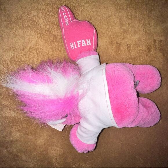 Rare Vintage Genuine Merchandise MLB Padres Finger Bear Pink Stuffed Animal NWT - Picture 11 of 11